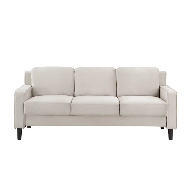 Beige 3-Seater Sofa