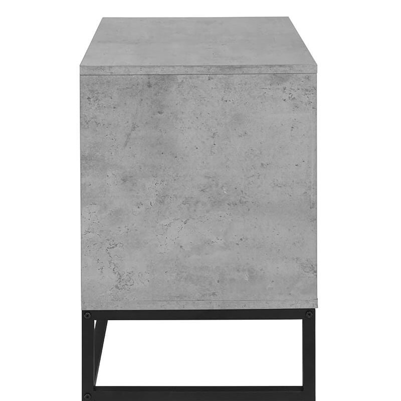  cement grey nightstand