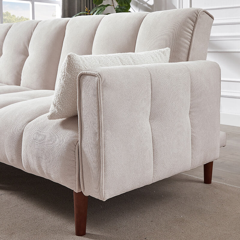 Armchair, Pillow of the ivory convertible sofa