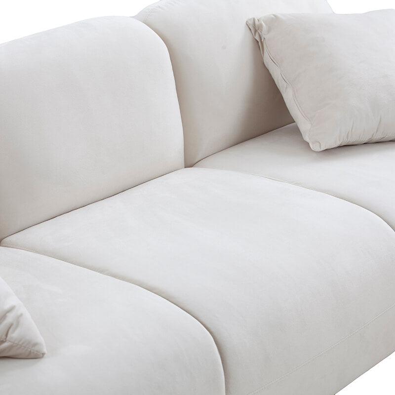 Modern 3-seater Beige Sofa 