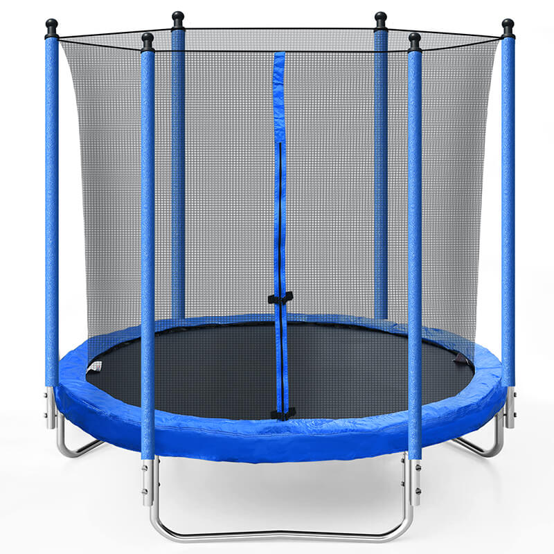 Trampoline with Safety Enclosure Net