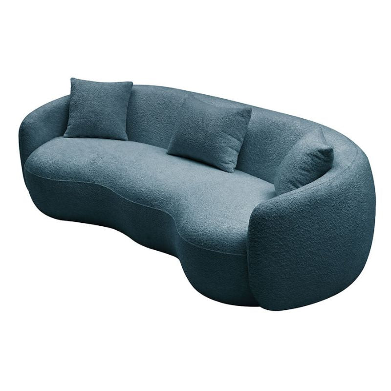 blue rotating sofa