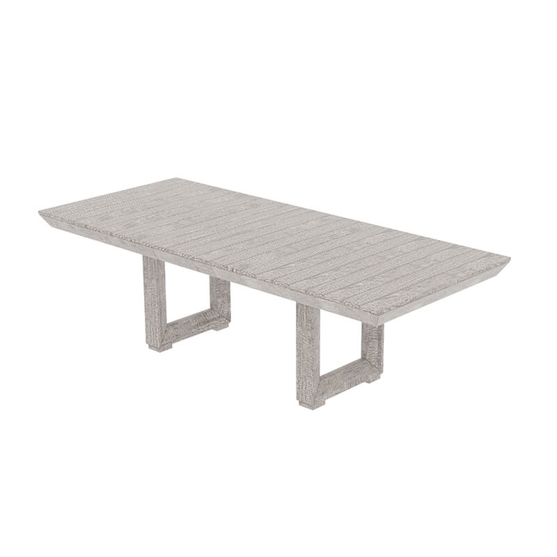 98" Farmhouse Rectangular Extendable Dining Table