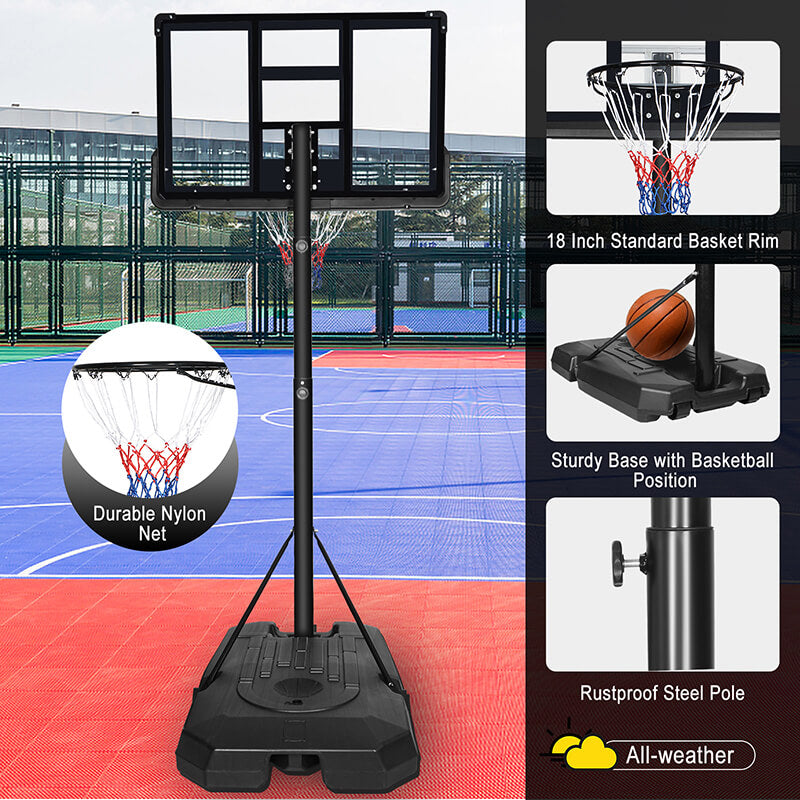 mini basketball stand with 120" height