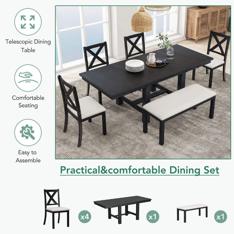 Comfortable dining set