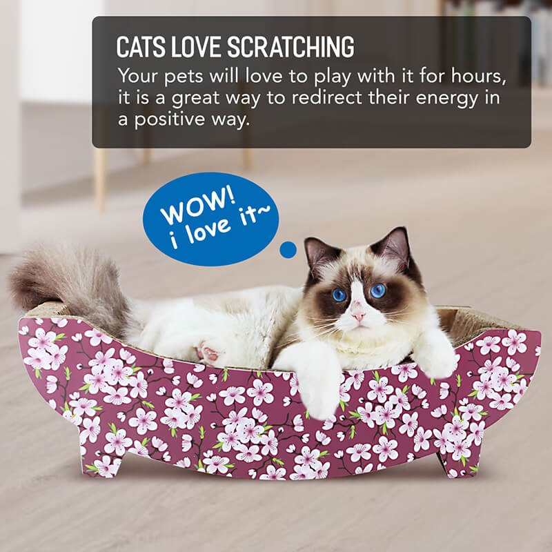 Cats will love the comfort and play 