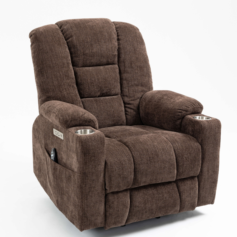 recliner with heat and massage