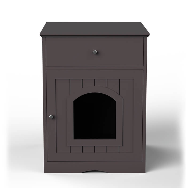 Cat Litter Box with closed storage 