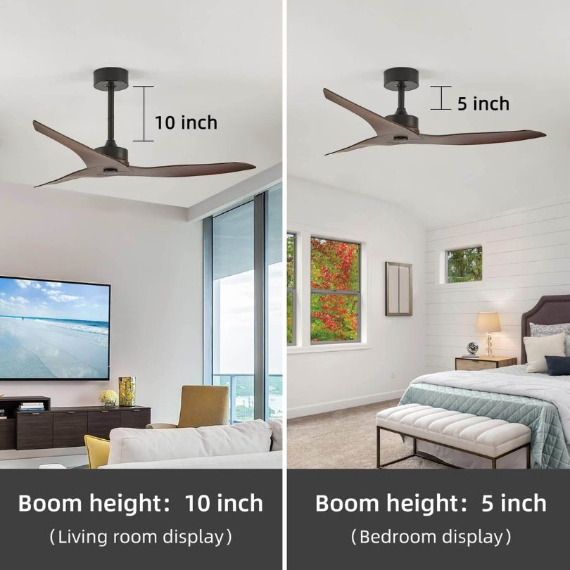 sleek ceiling fan