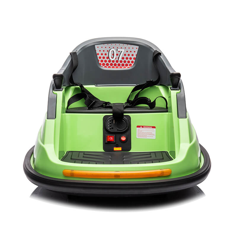 Green Bumper Car For Kids