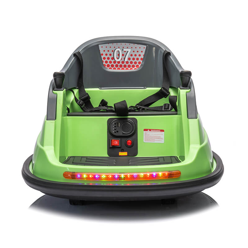 Green Bumper Car For Kids