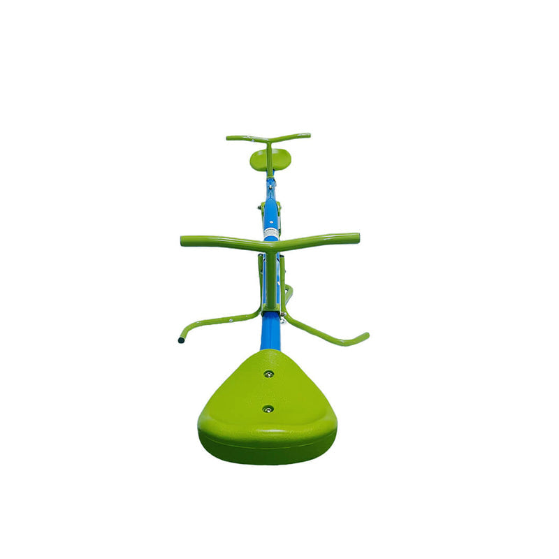 Green Outdoor Playground 360 Twirl Seesaw - Kids Age 3+