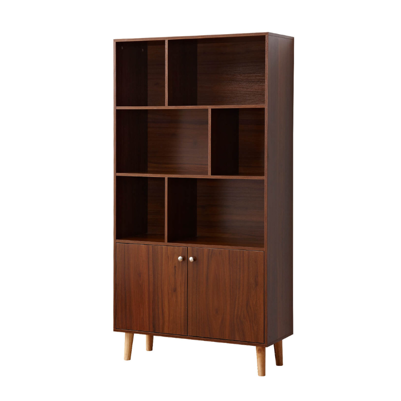 Walnut wooden Bookshelf 