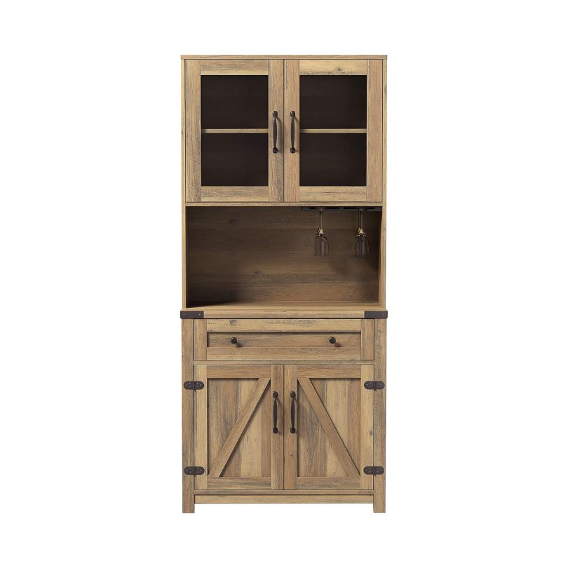  Double Barn Door Cabinet