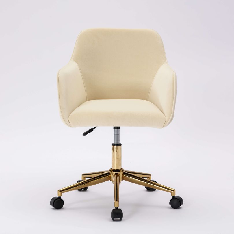 luxury office arm chair with wheels