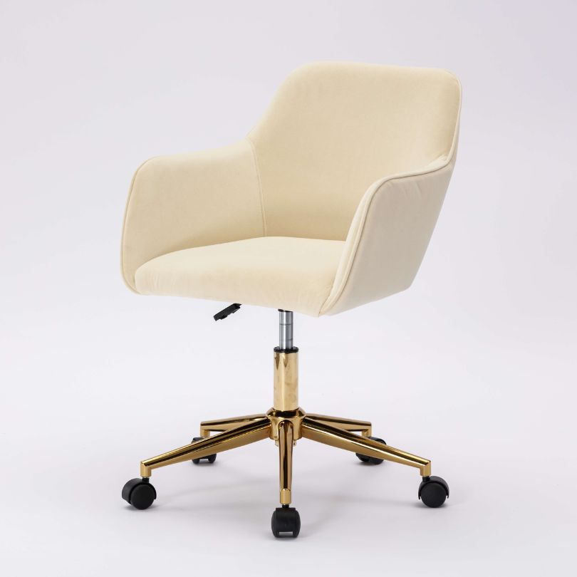 luxury office arm chair with wheels