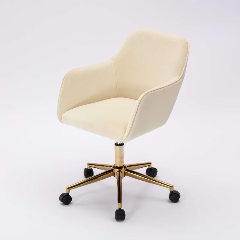 luxury office arm chair with wheels