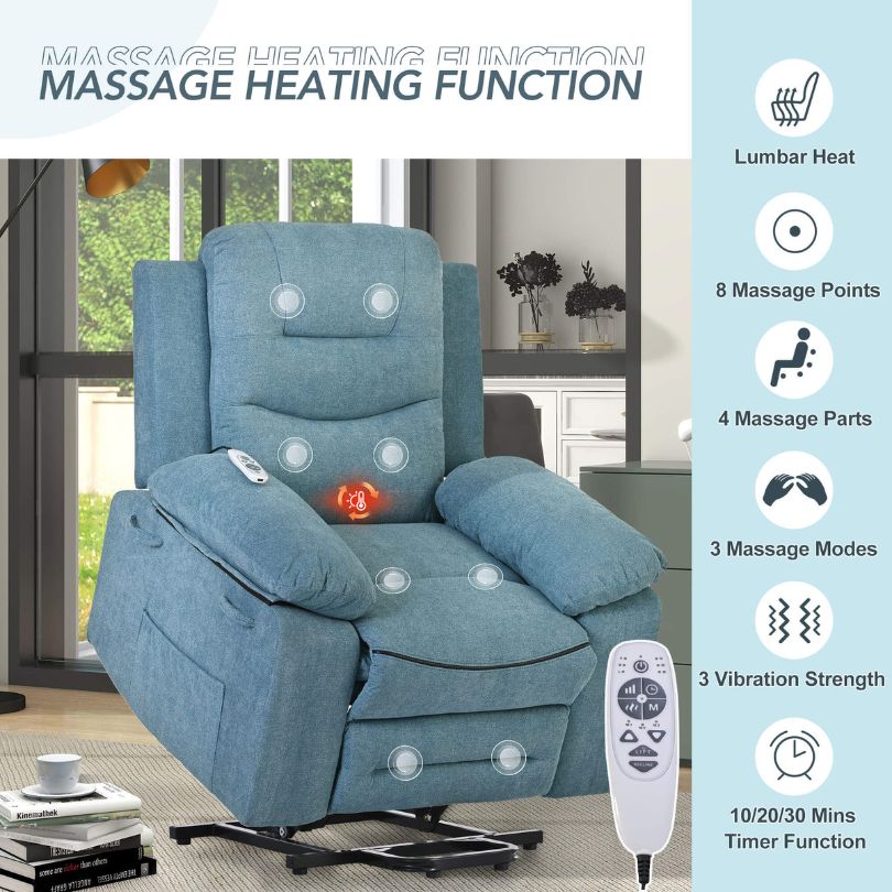 Product function of our massage recliner chair