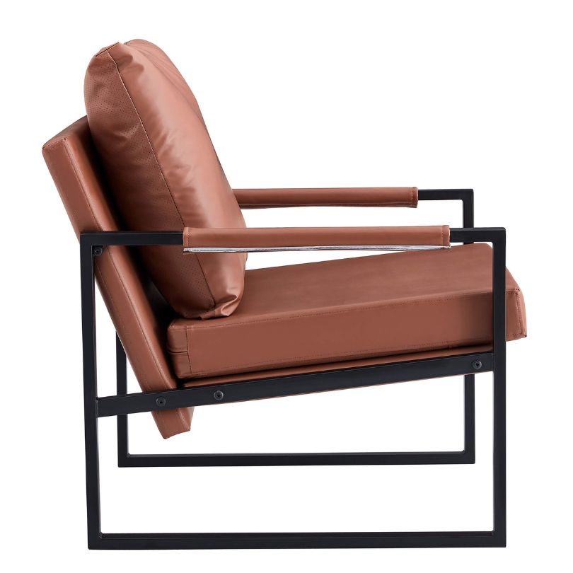 A side view image of the armchair