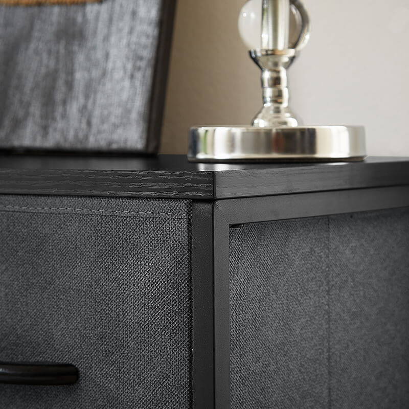 Modern Dark Gray Storage Dresser