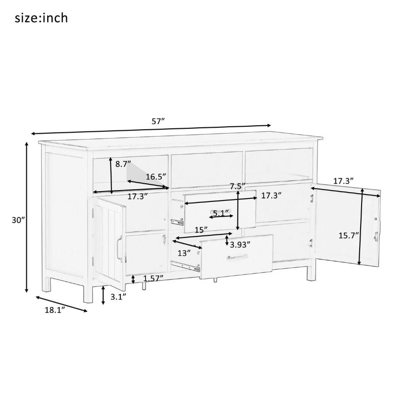 wooden media stand