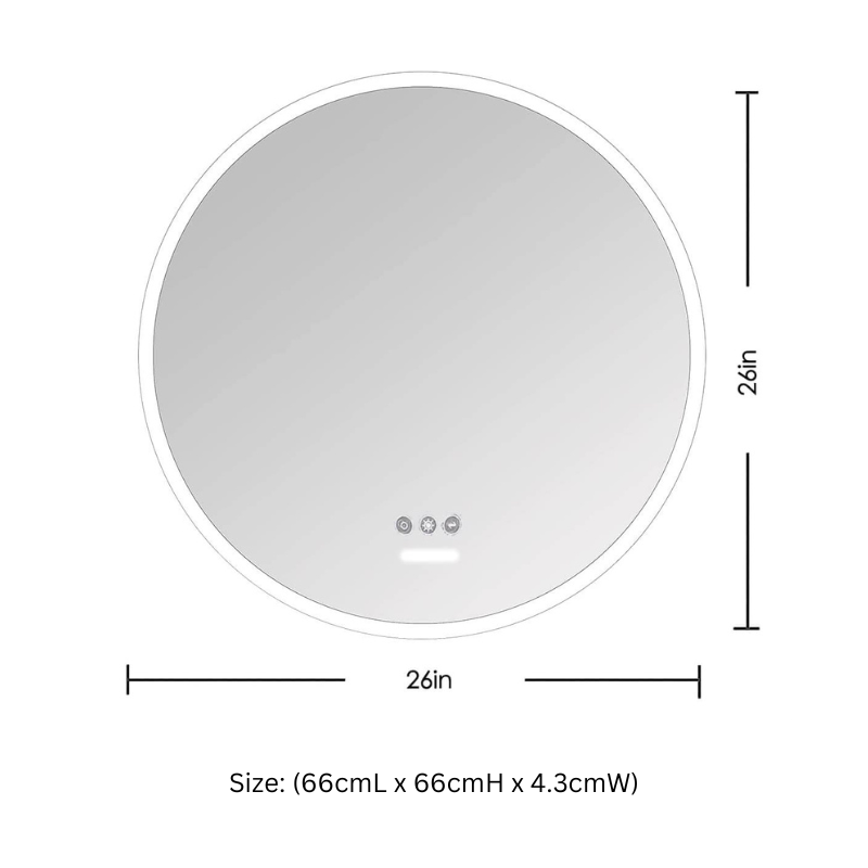 Modern Round Mirror