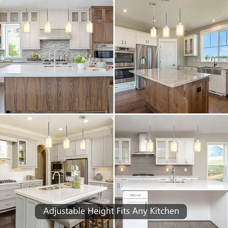 adjustable heights that fits any kitchen 