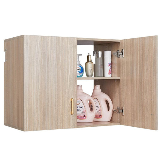 Modern Wooden Wall Storage Cabinet with Lock