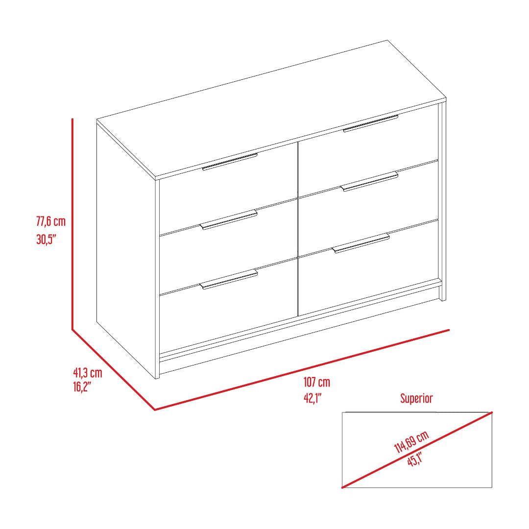 Mullen 2-Piece Extra Deep Chest Drawer