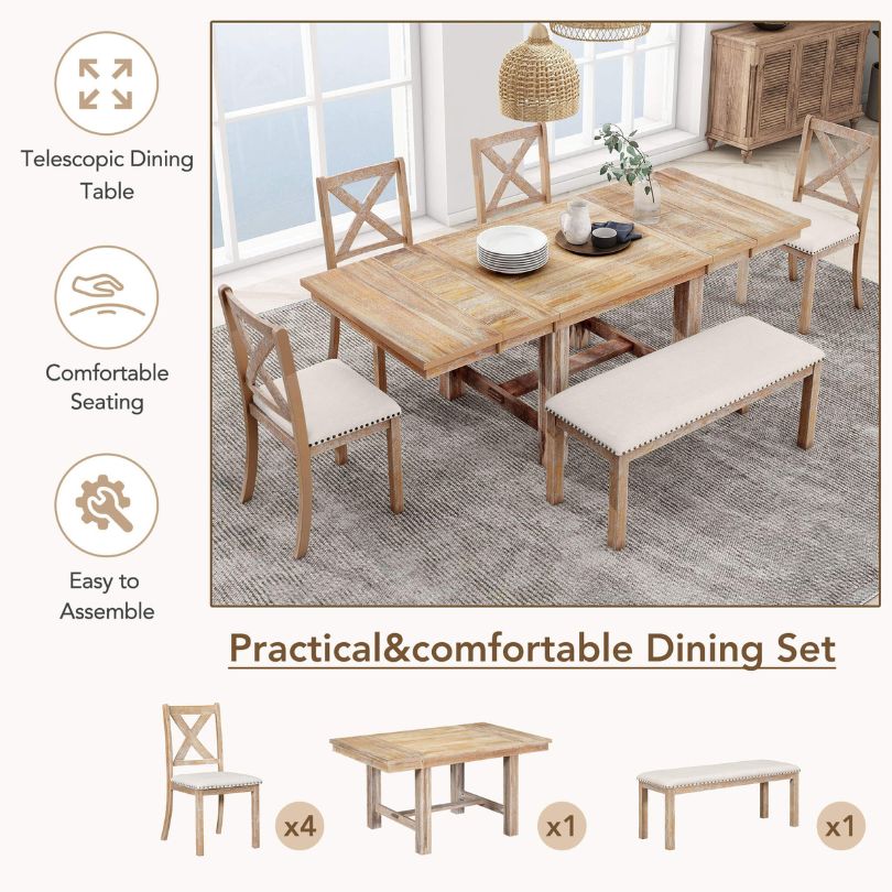 Comfortable dining set