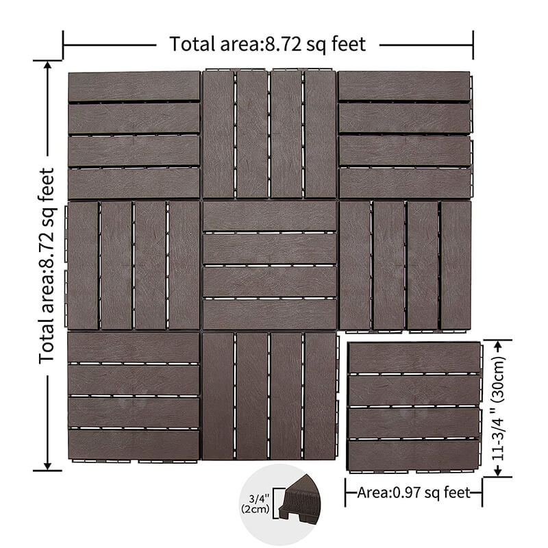 Interlocking Deck Tiles 