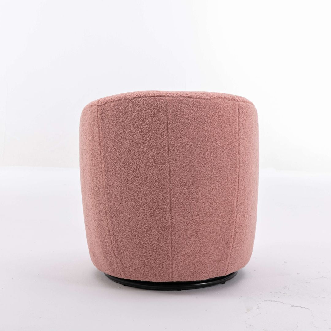 back view of the accent armchair