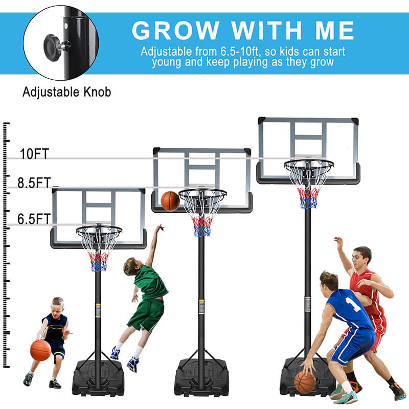 Adults Teens Outdoor Indoor Basketball Goal Game Play Set