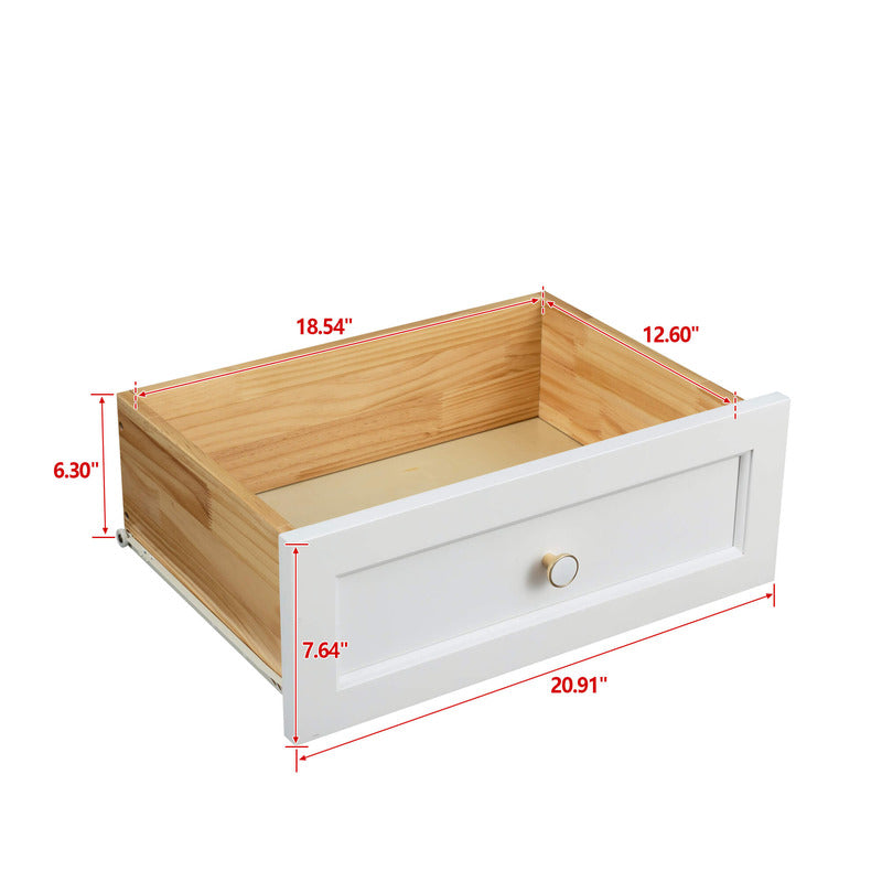 wooden multipurpose storage