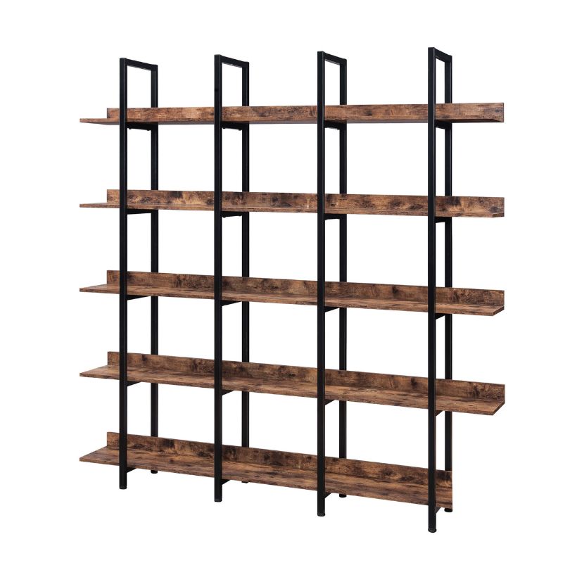 freestanding tall bookshelf