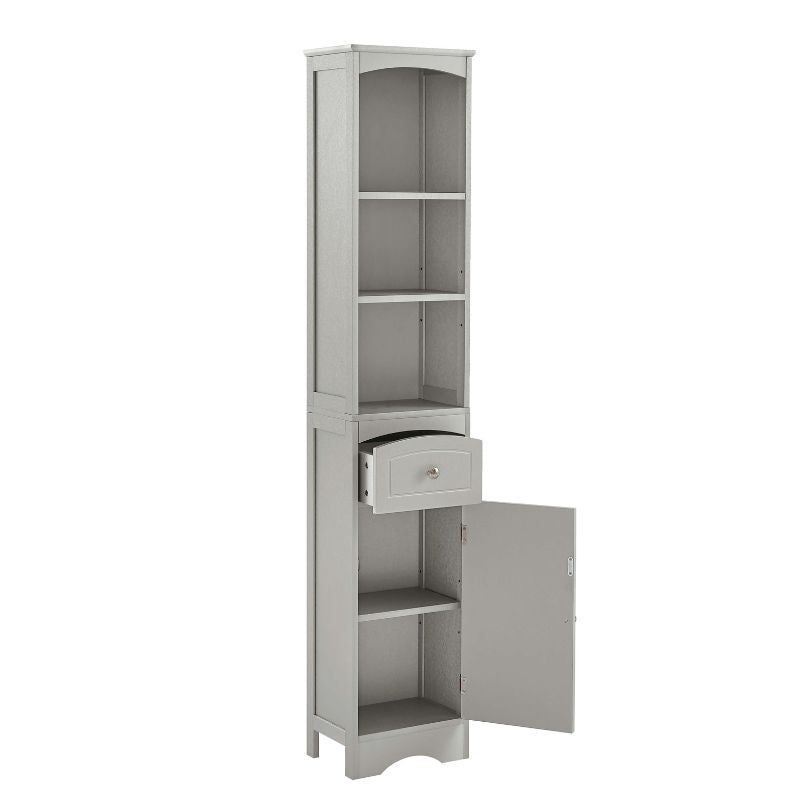 Tall Grey Freestanding cabinet