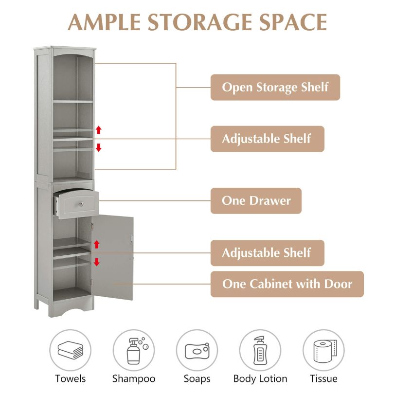 Ample storage space 