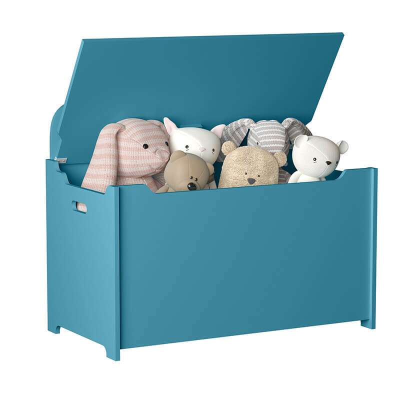 Wooden Kids Toy Box 