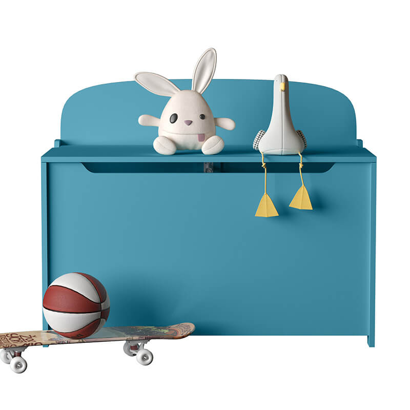 Wooden Kids Toy Box 