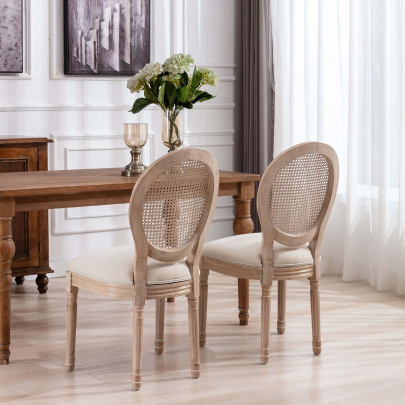 Image of the Rattan 2 dining chair