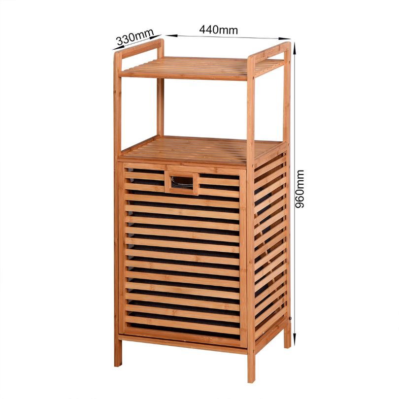 Urban Bamboo Tilt-Out Laundry Hamper