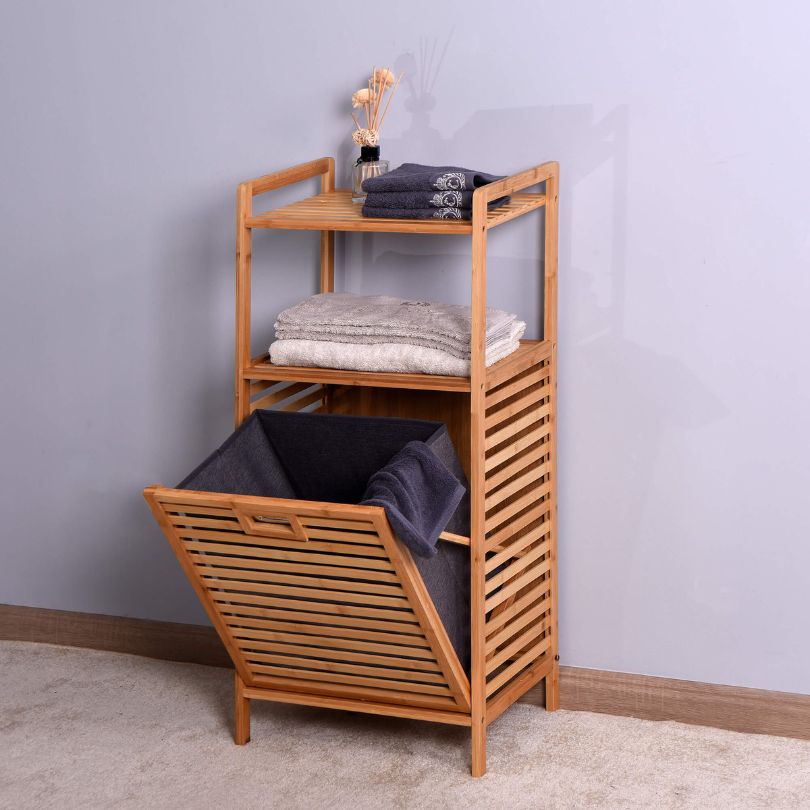 Urban Bamboo Tilt-Out Laundry Hamper